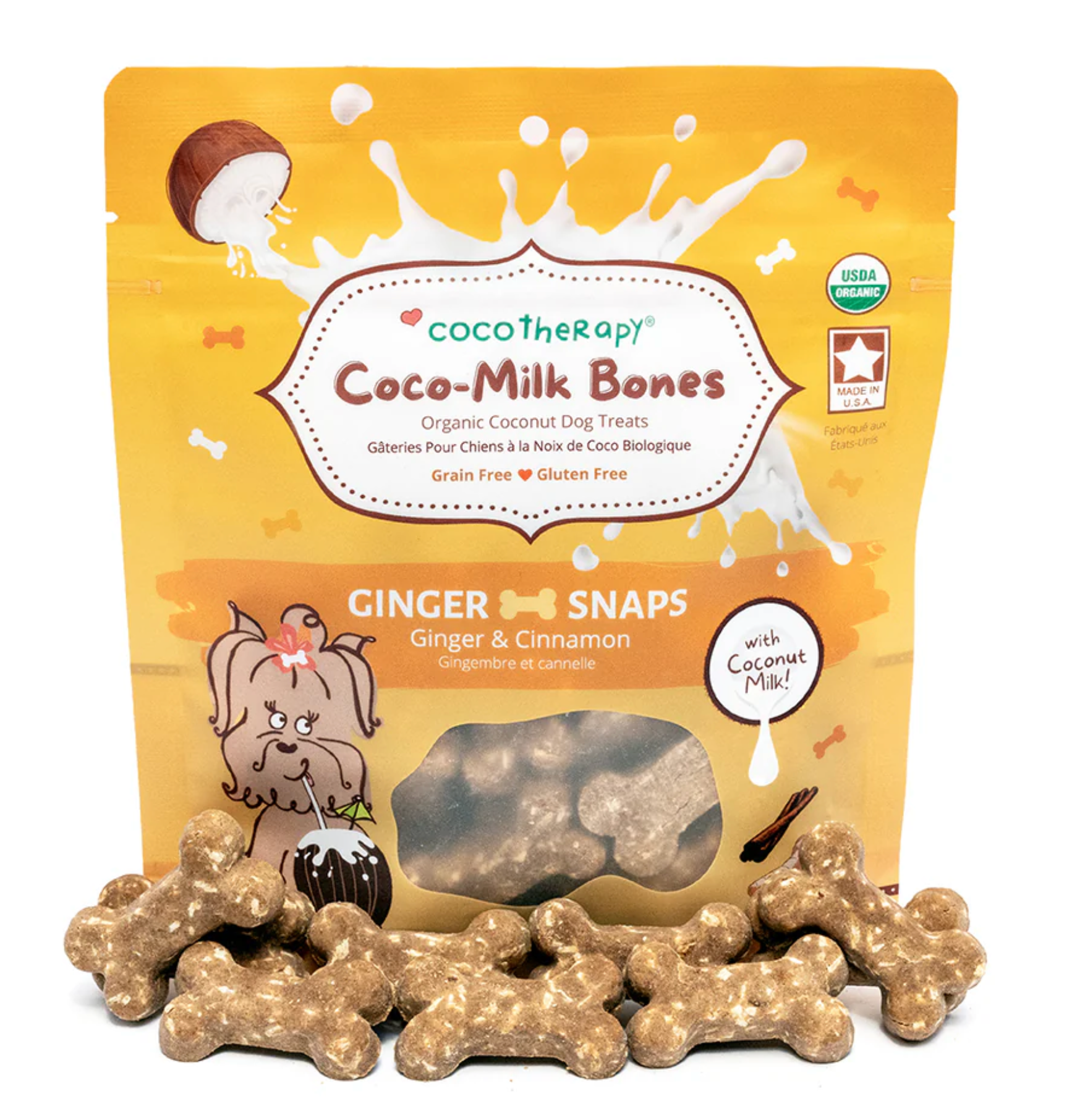 Coco-Milk Bones® Ginger Snaps
